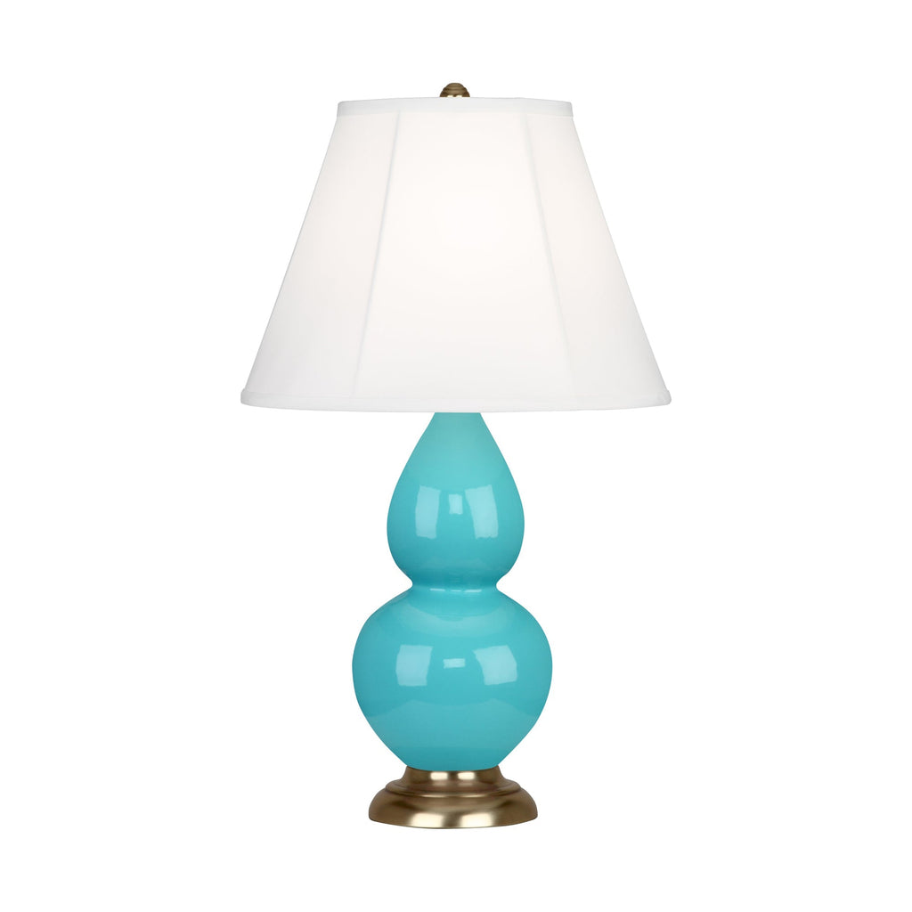 Egg Blue Small Double Gourd Accent Lamp-Style Number 1760