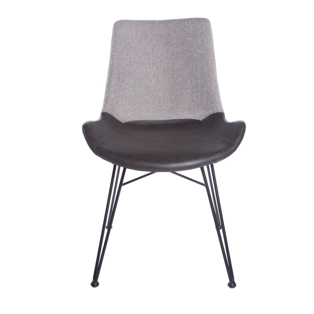 Alisa Side Chair - Light Grey,Set of 2