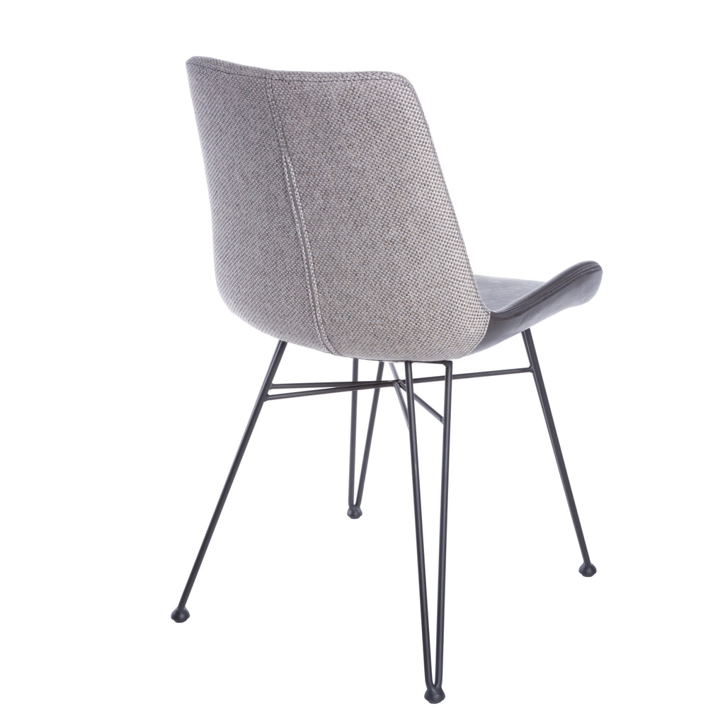 Alisa Side Chair - Light Grey,Set of 2