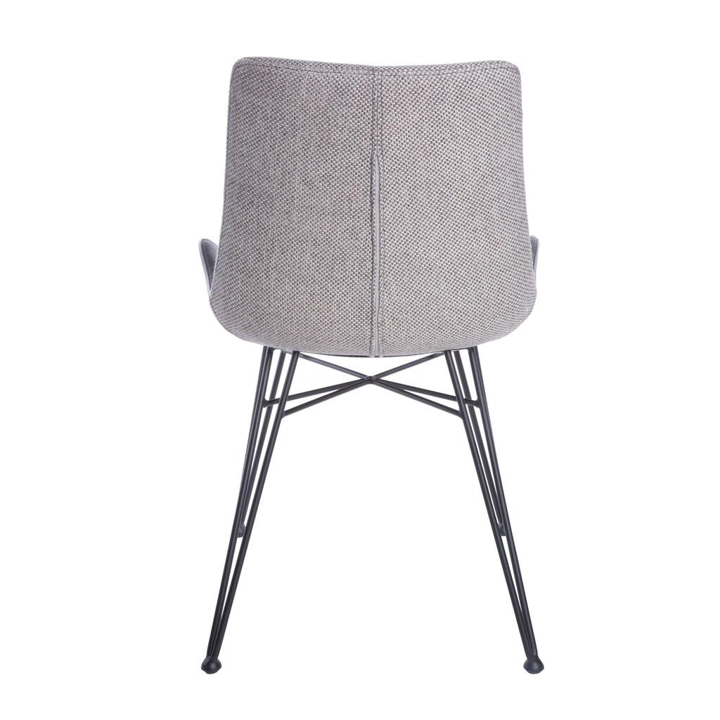 Alisa Side Chair - Light Grey,Set of 2