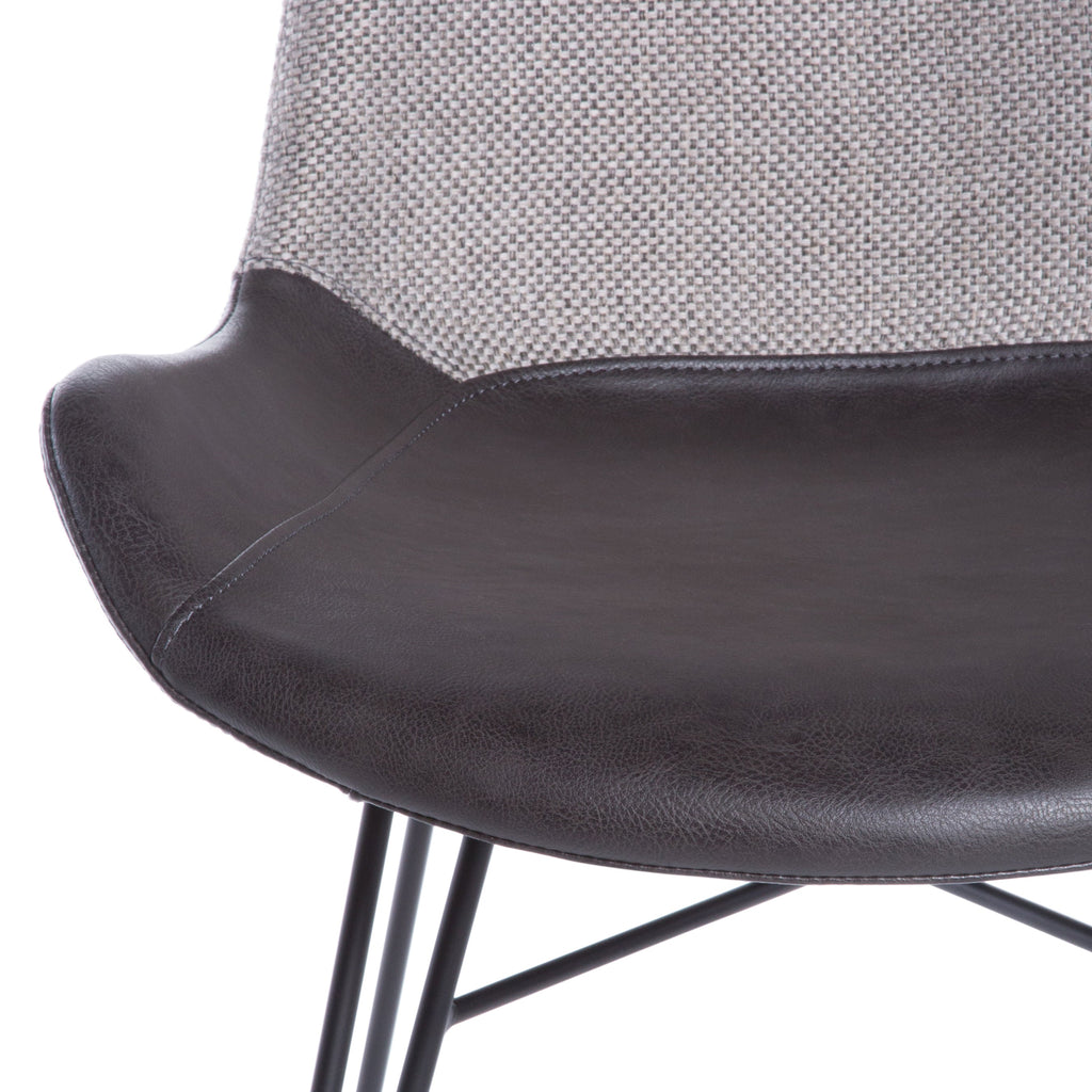 Alisa Side Chair - Light Grey,Set of 2