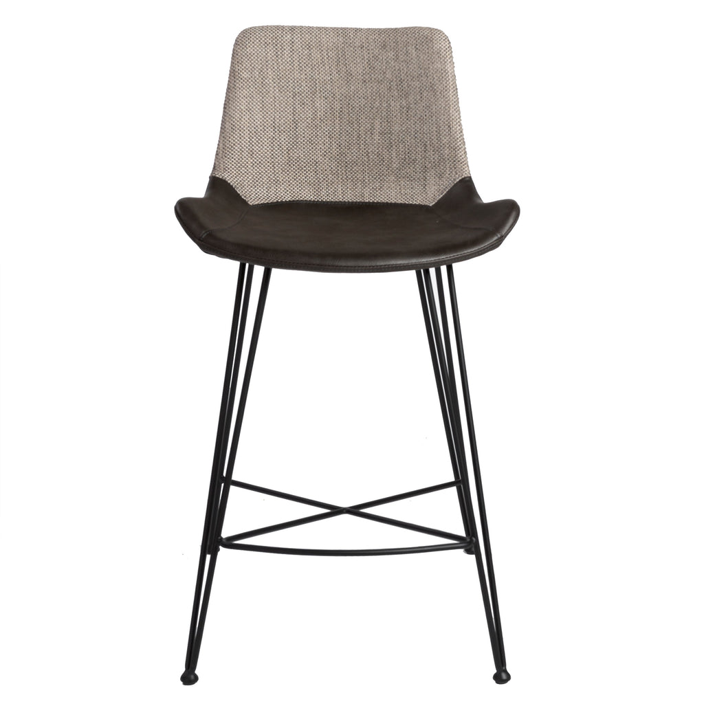 Alisa-C Counter Stool - Light Grey