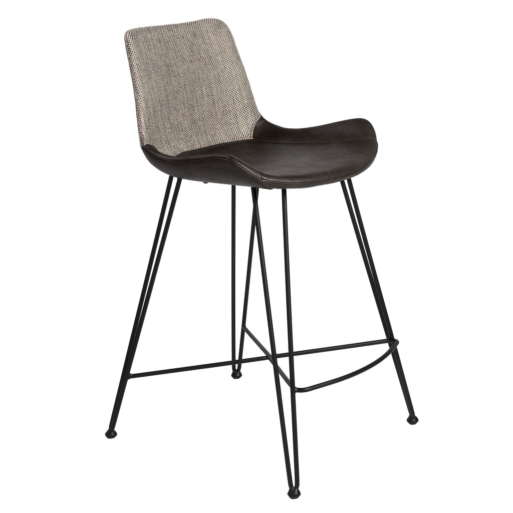 Alisa-C Counter Stool - Light Grey