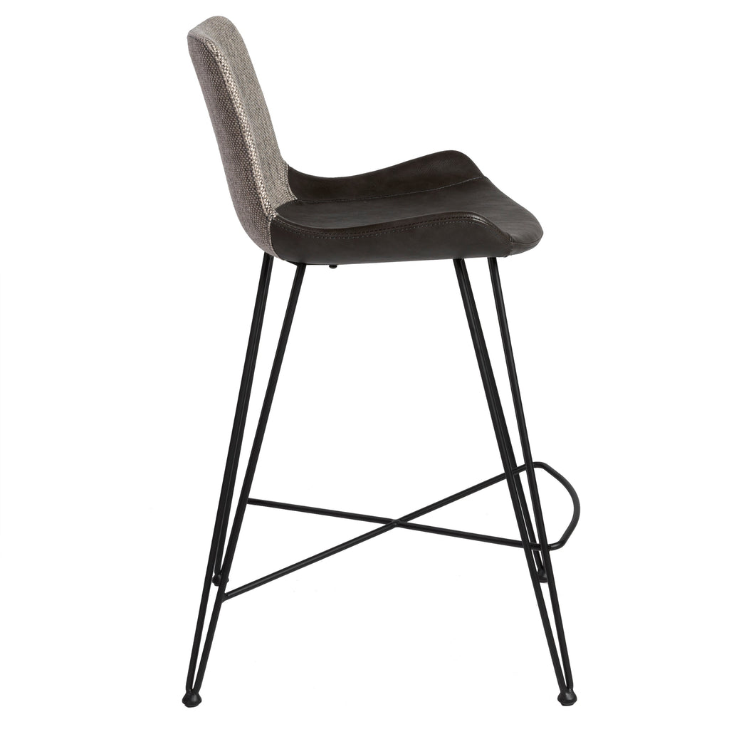 Alisa-C Counter Stool - Light Grey