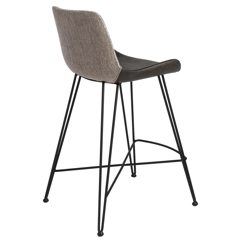 Alisa-C Counter Stool - Light Grey