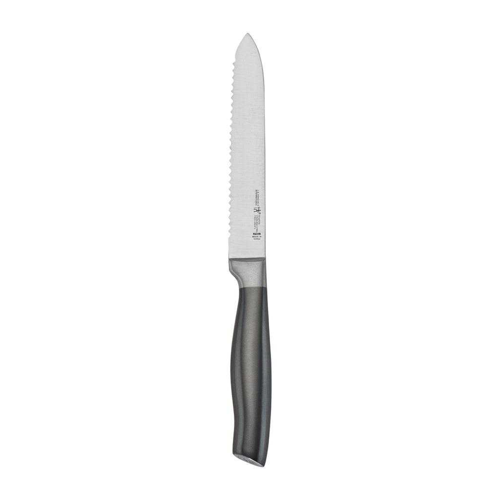 5" Serrated Utility Knife Graphite