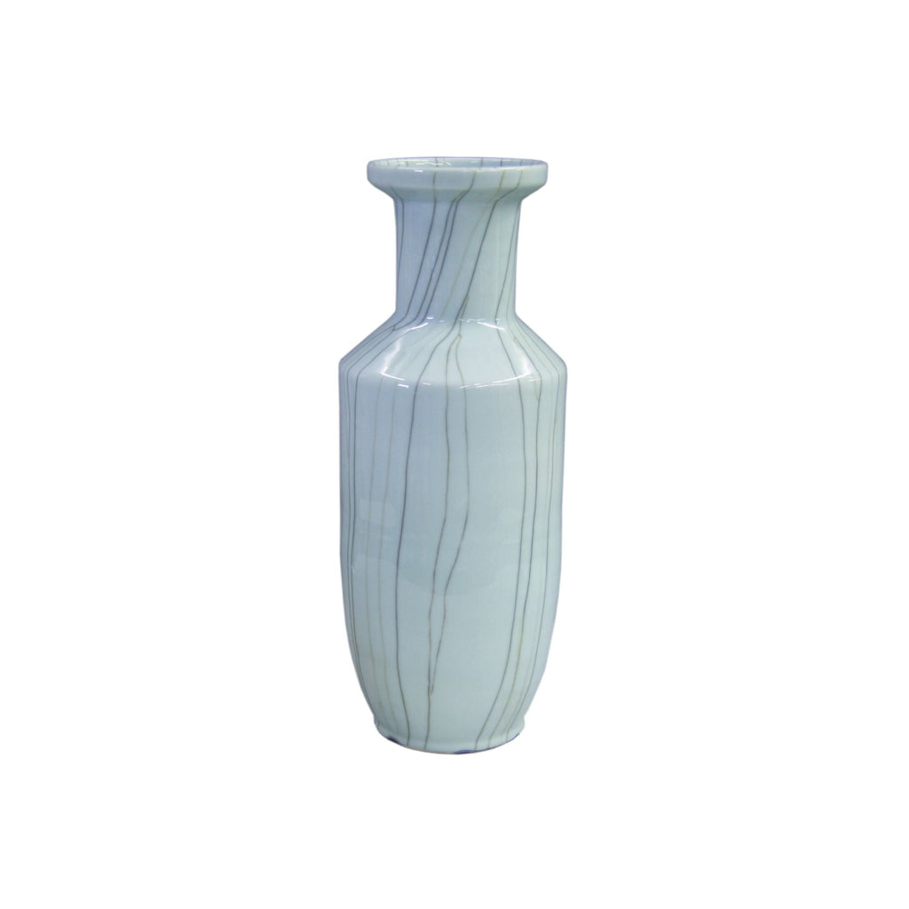 Crackle Celadon Baozi Vase