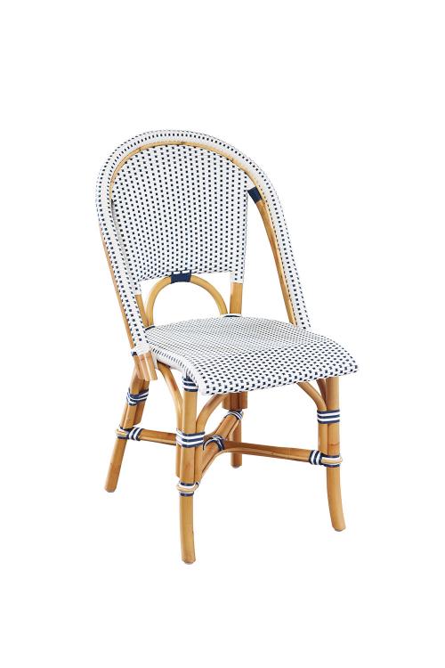 Blue Leroy Side Chair