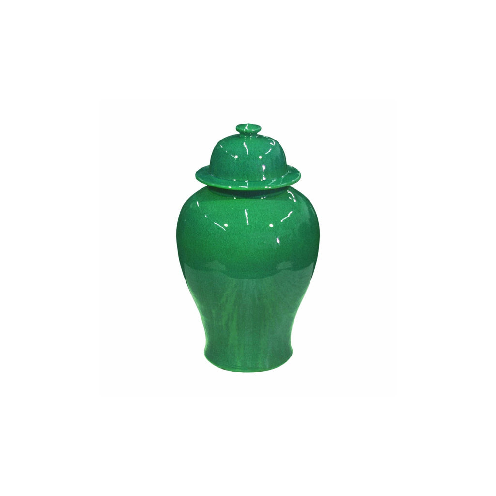 Emerald Green Temple Jar