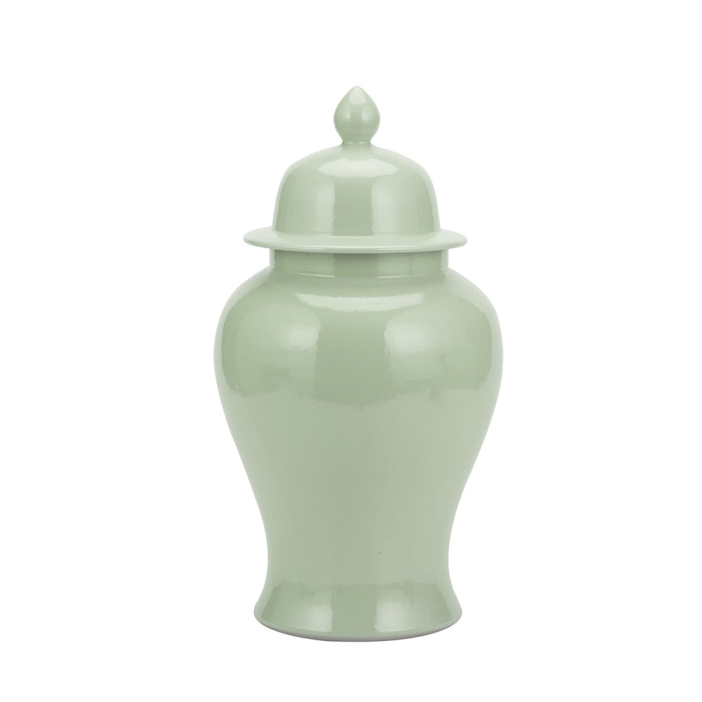 Celadon Temple Jar S