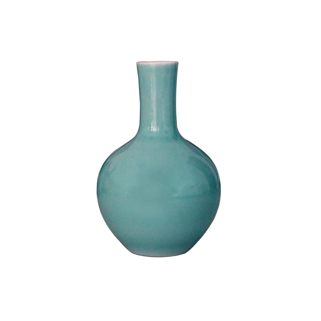 Celadon Globular Vase Medium