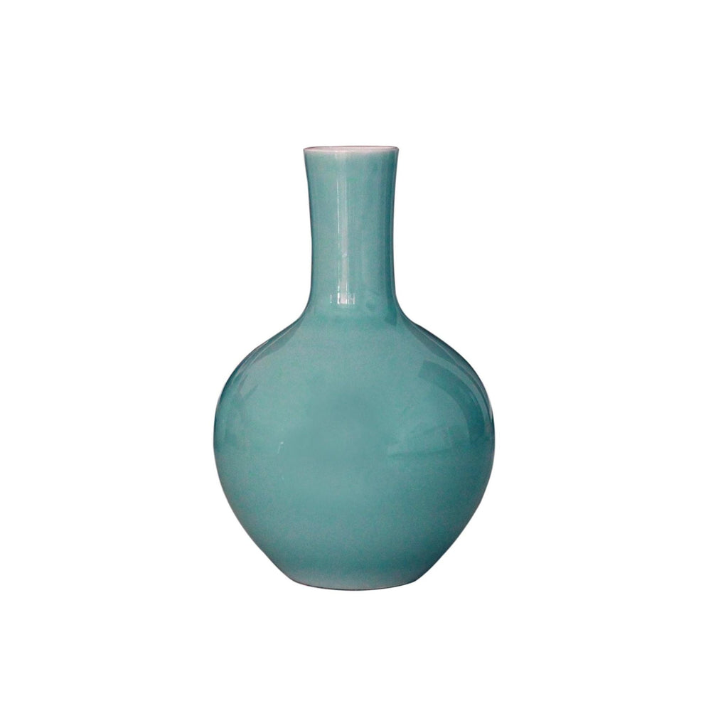 Celadon Globular Vase Small