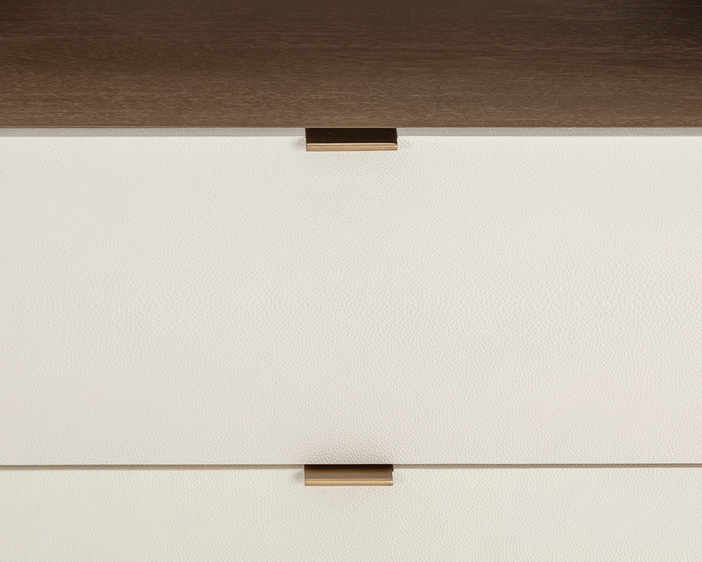 Kayden Dresser - Oyster Shagreen