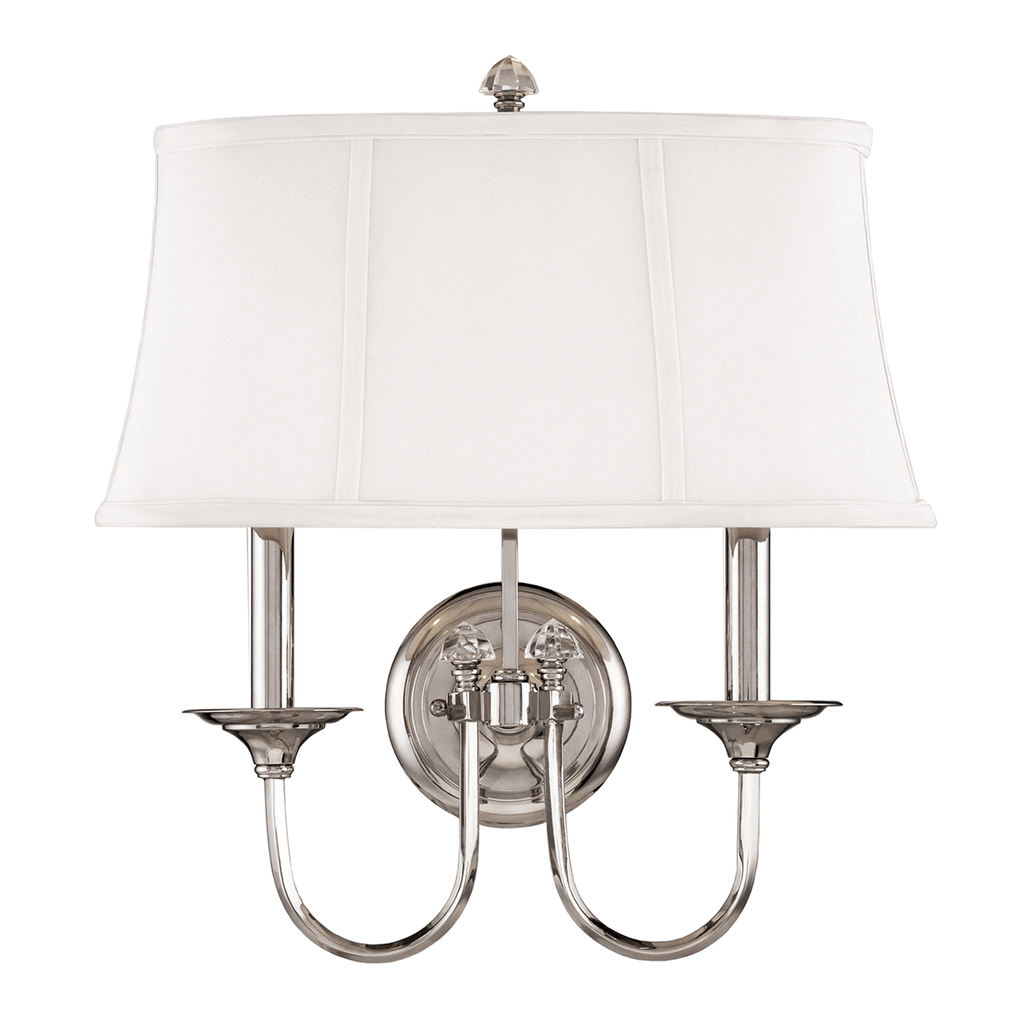 Rockville Wall Sconce 18" - Polished Nickel