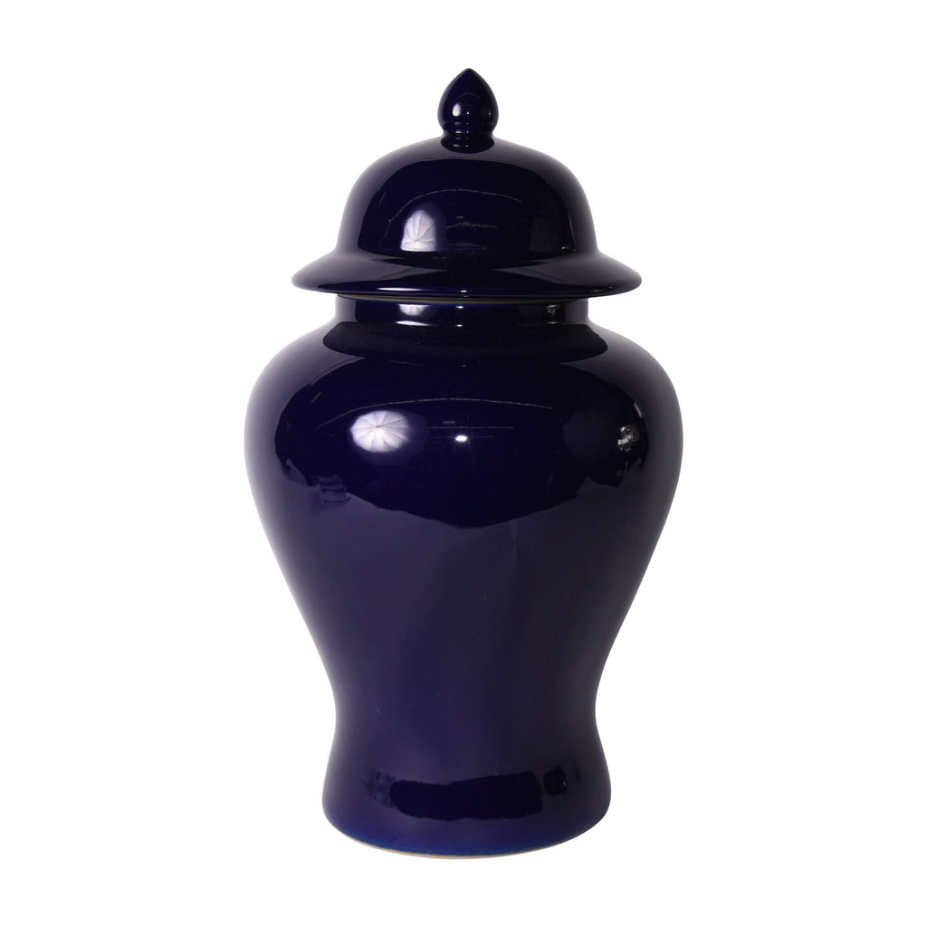 Cobalt Blue Temple Jar L