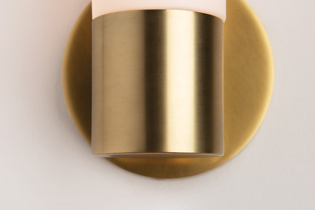 Lola Wall Sconce 13" - Aged Brass