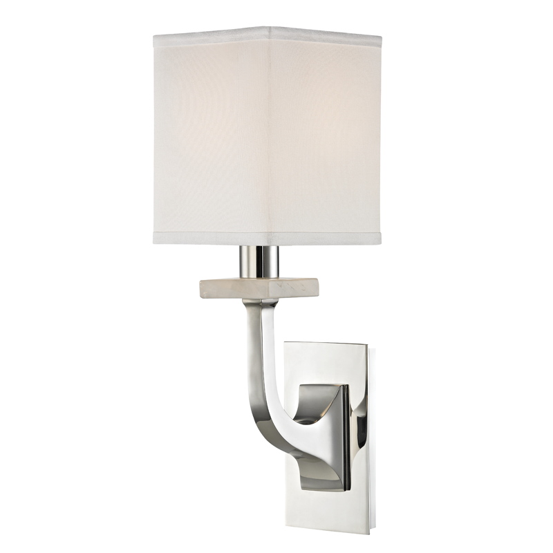 Rockwell Wall Sconce - Polished Nickel