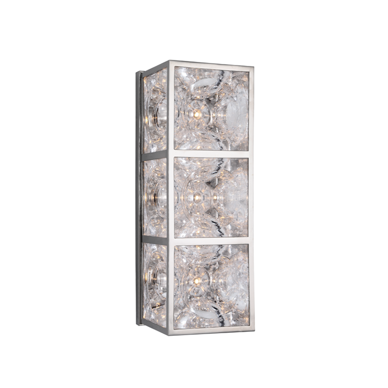 Fisher Wall Sconce 13" - Polished Nickel