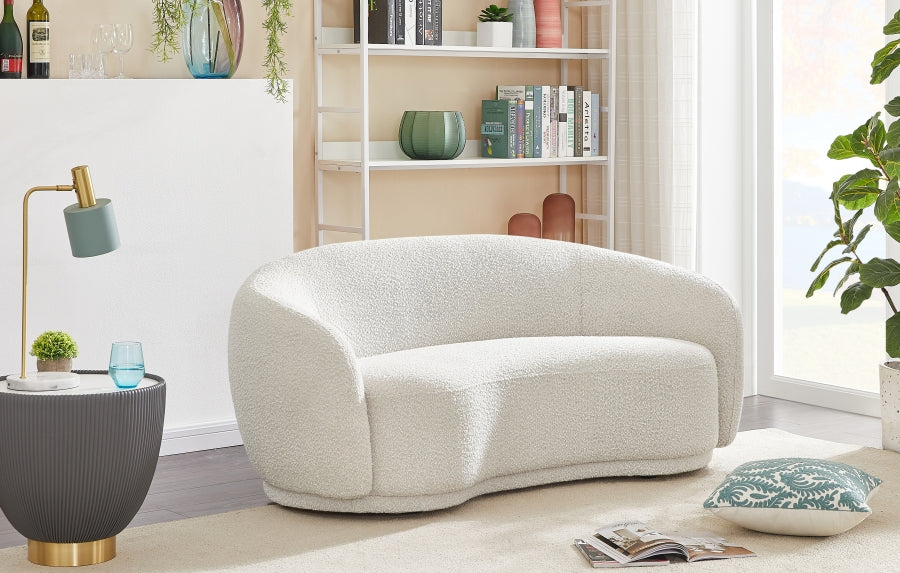 Hyde 64" Boucle Fabric Loveseat