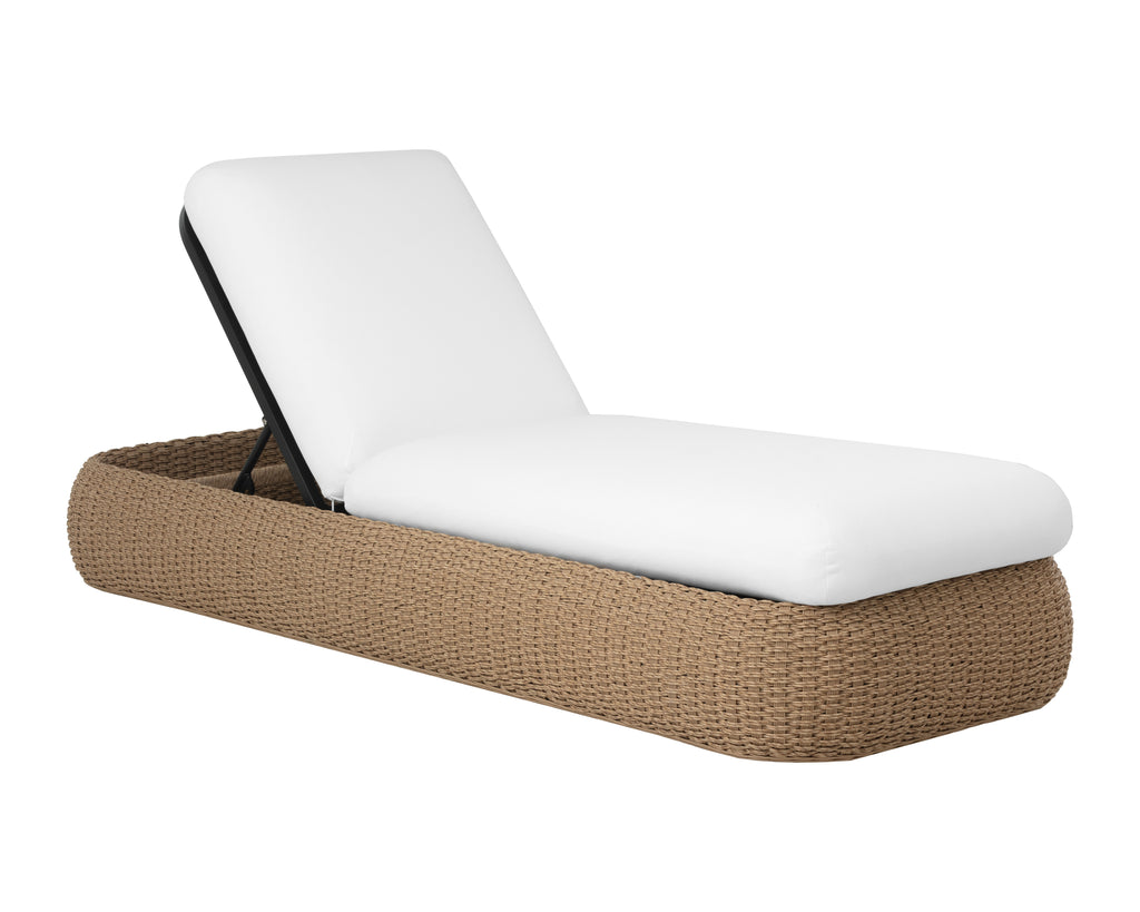 Barcelona Lounger - Natural - Stinson White