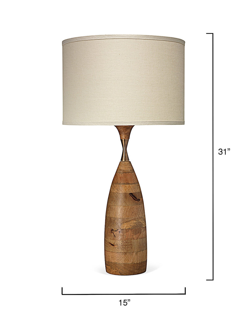 Amphora Table Lamp-Natural