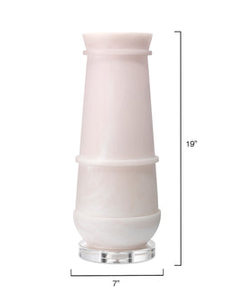 Baluster Table Lamp-White