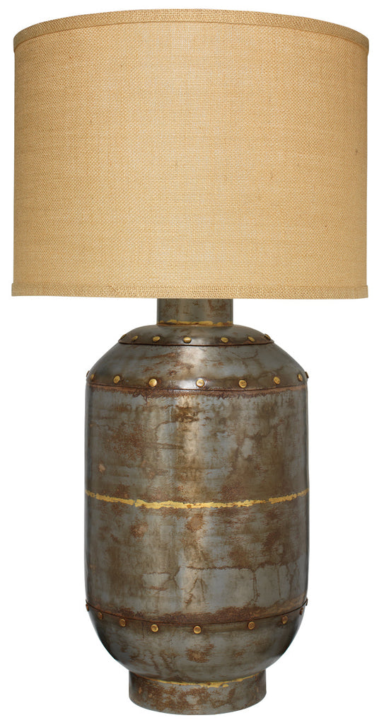 Caisson Table Lamp-Grey-1CAIS-XLGM