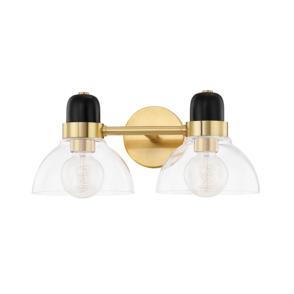 Camile Bath And Vanity Light, Two Lamps