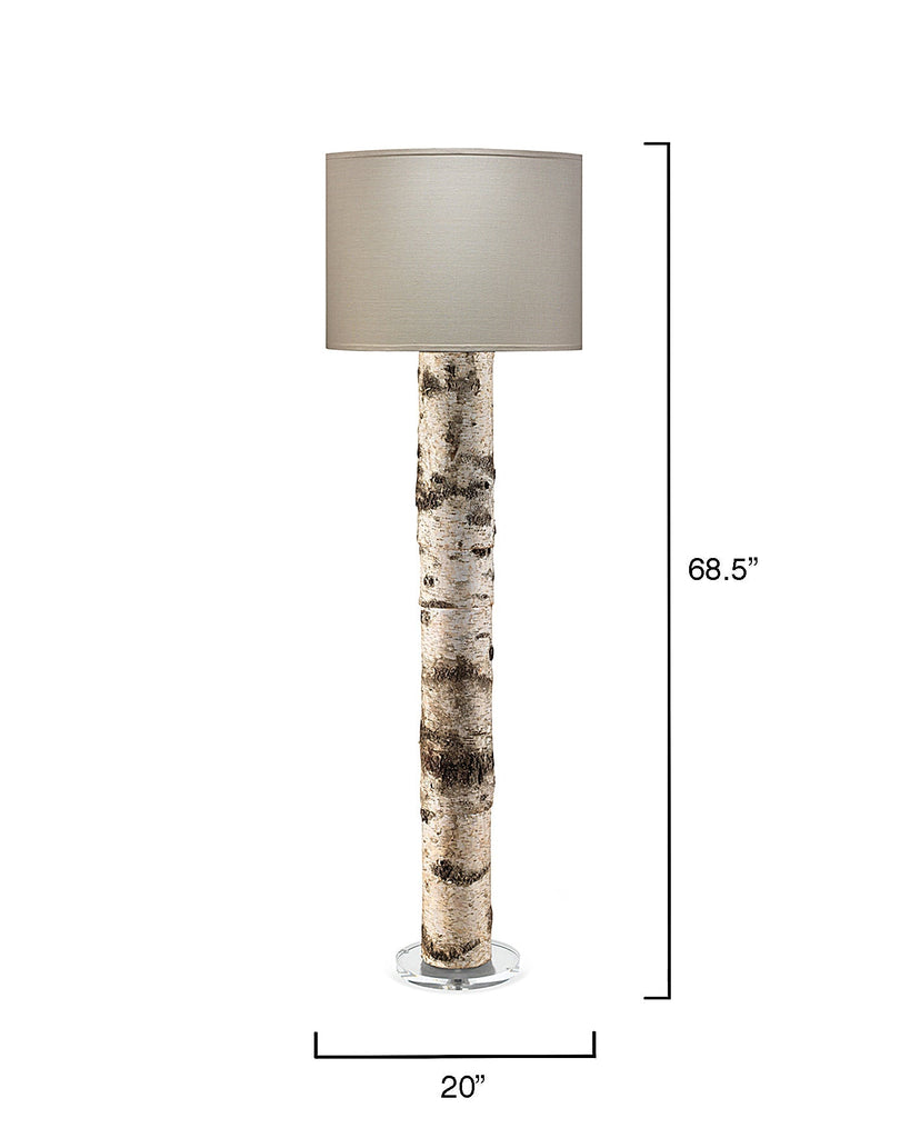 Forrester Floor Lamp-Brown