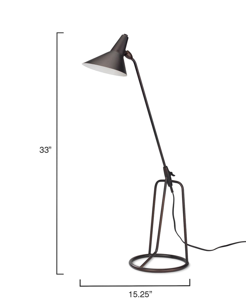 Franco Tri-Pod Table Lamp-Oil Rubbed Bronze