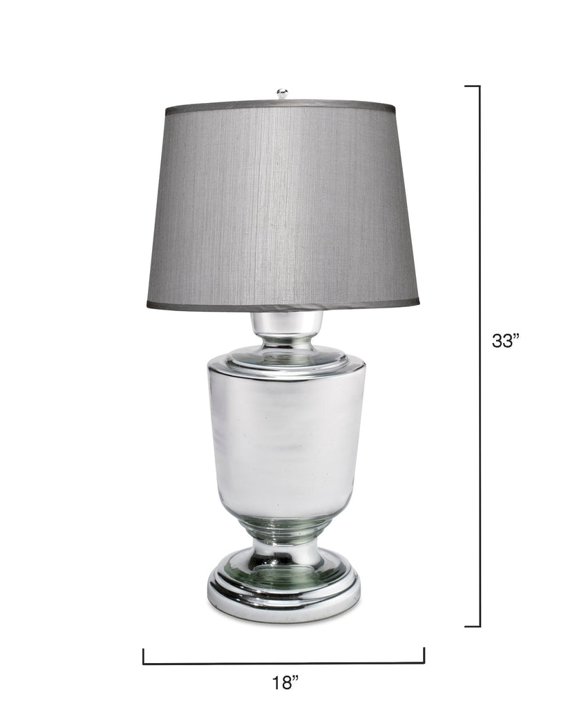 Lafitte Table Lamp-Silver