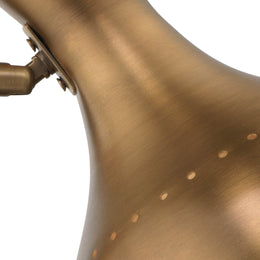 Pisa Swing Arm Table Lamp-Antique Brass-1PISA-TLA