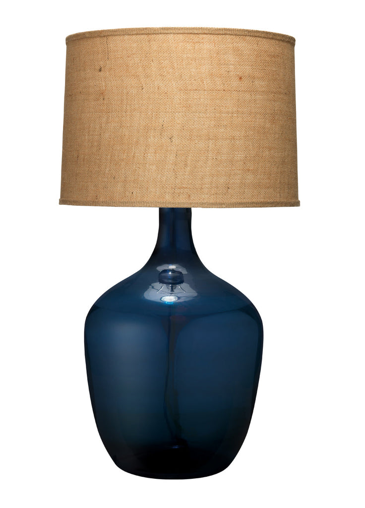 Plum Jar Table Lamp-Blue-1PLUM-XLBL