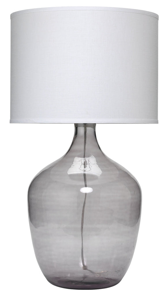 Plum Jar Table Lamp-Grey-1PLUM-XLGR