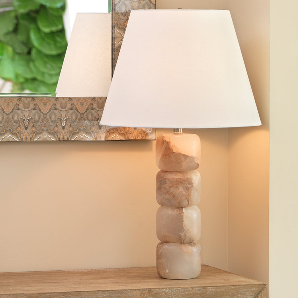 Veneto Table Lamp-Brown