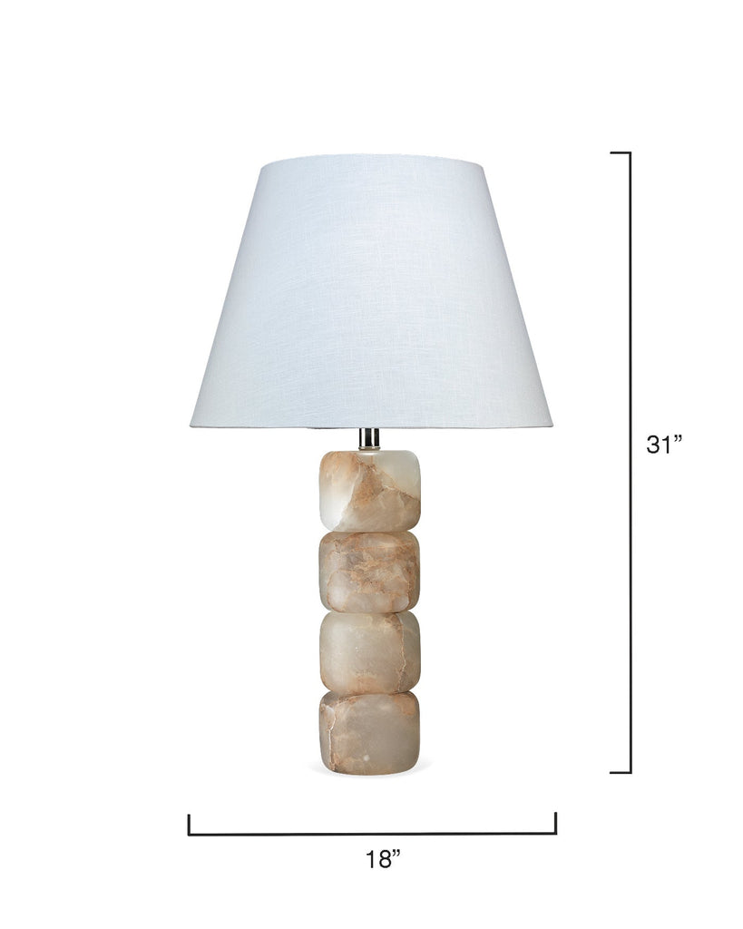 Veneto Table Lamp-Brown