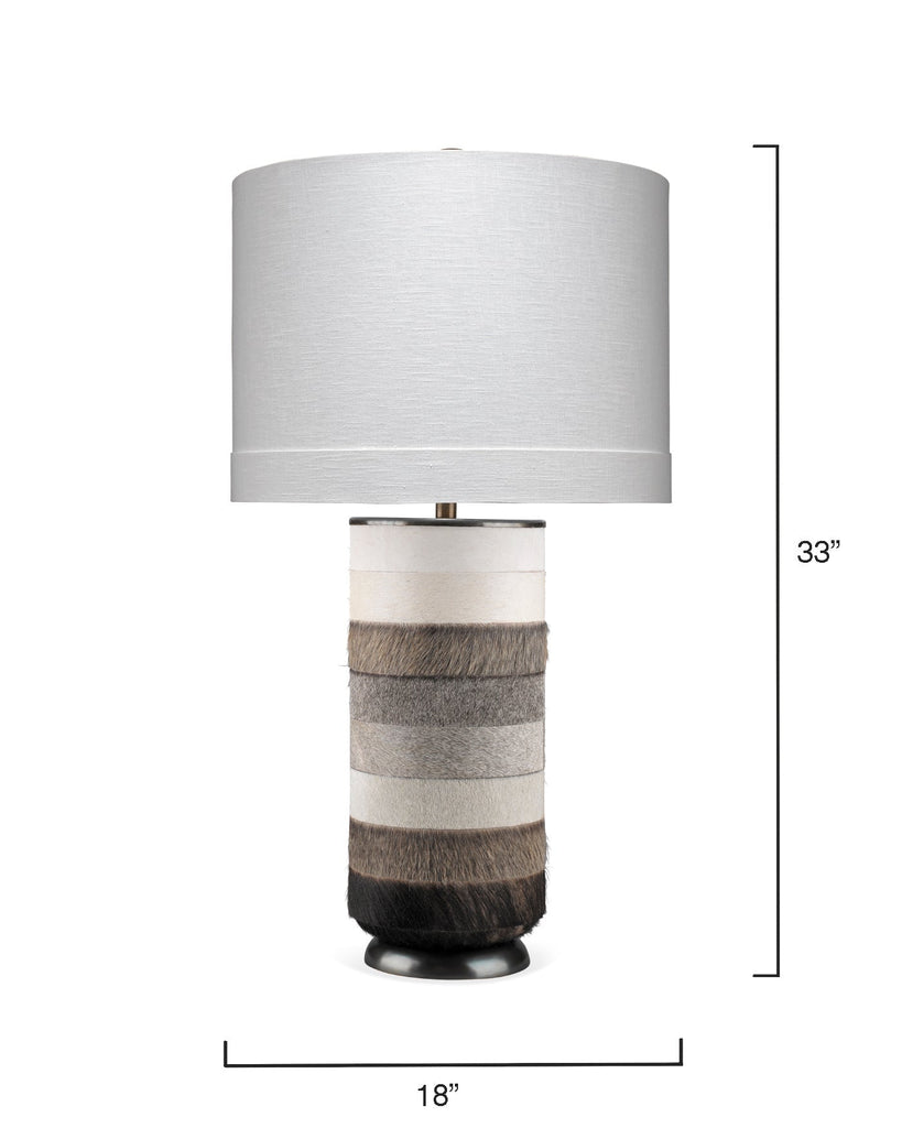 Winslow Table Lamp-Multi Tone Grey and White