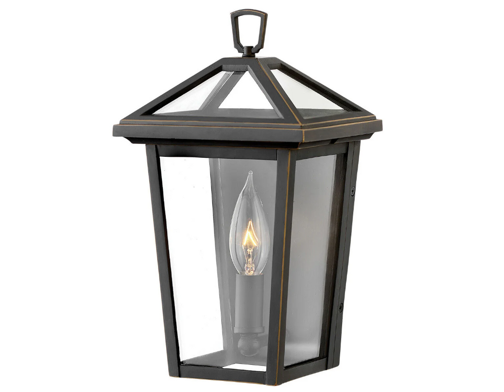 Alford Place Extra Small Wall Mount Lantern-Oil Rubbed Bronze, NON-LED