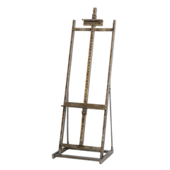 Grayfox Art Easel, Brushed Iron
