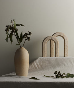 Travertine Arches, White Travertine