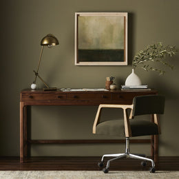 Arturo Desk, Natural Walnut Veneer