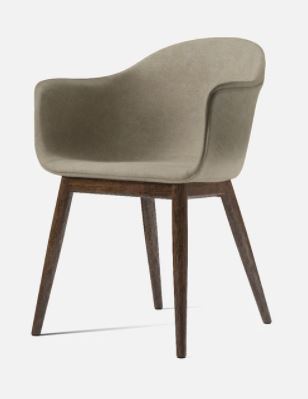 Harbour Dining Chair, Natural Oak Legs, Remix 2, 233 Seat