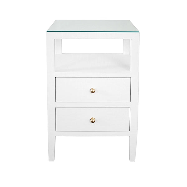Roscoe-White Side Table