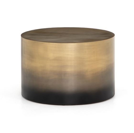 Cameron Ombre Bunching Table-Ombre Brass Asher