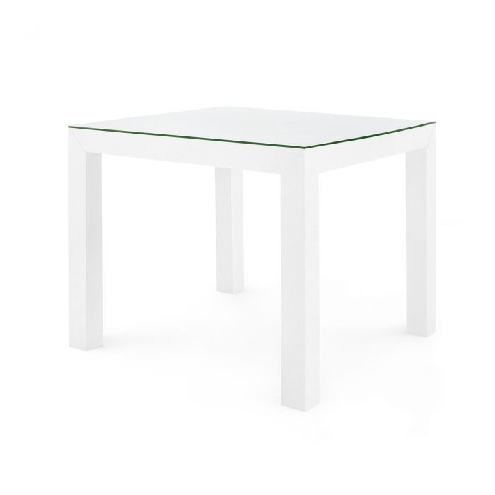 Valentina Game Table, Chiffon White