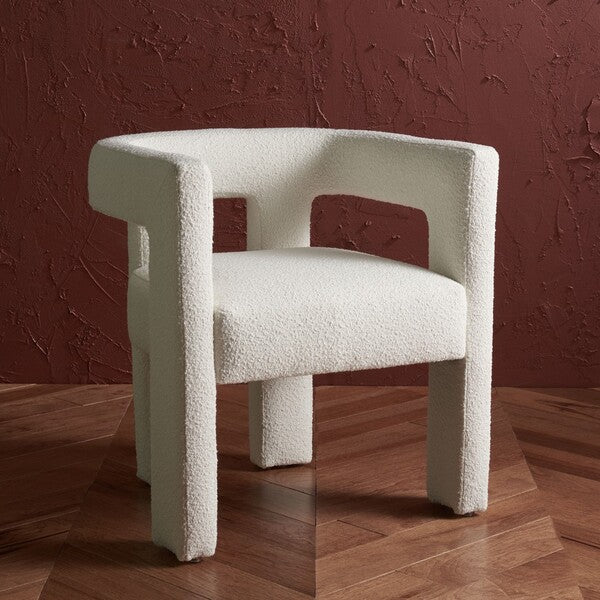 Deandre Contemporary Boucle Dining Chair