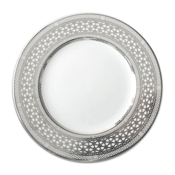Hawthorne Ice Platinum Dinner Plate