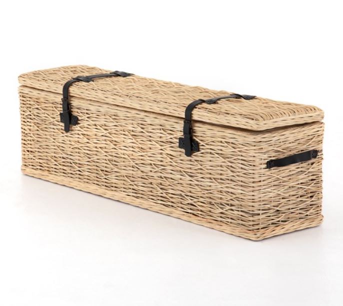 Ember Trunk-Natural Cross Weave