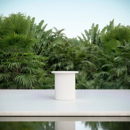 Palma - Side Table - White