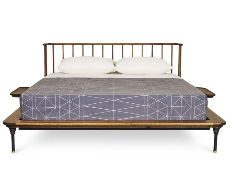 Distrikt Bed King Bed - Hard Fumed